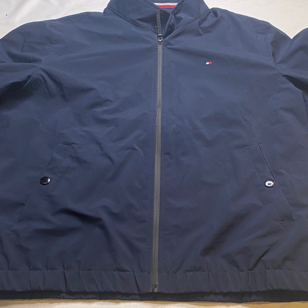 Tommy Hilfiger Men's Dark Blue Windbreaker-NWOT - Picture 7 of 15